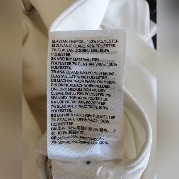 CLEARANCE: Zara Elegant Cream Jumpsuit - Picture 5 of 5